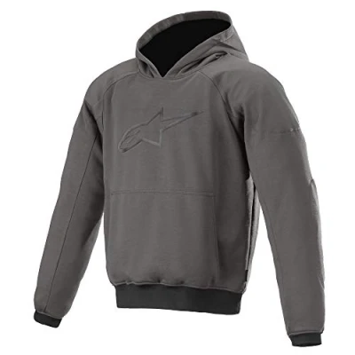 Abbildung von Alpinestars Ageless Motorrad Hoodie (Dark Grey,3XL)
