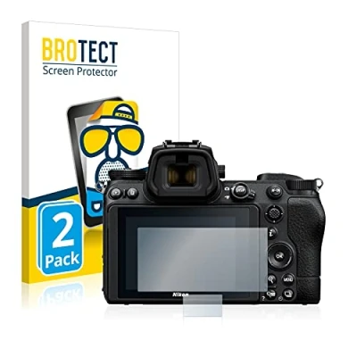 Abbildung von BROTECT Entspiegelungs Schutzfolie für Nikon Z 6 II (2 Stück) Matte Displayschutz Folie, Anti Reflex, Fingerprint