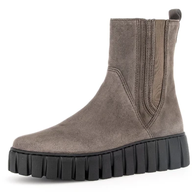 Abbildung von Gabor Chelsea Plateaustiefelette, Damen, Größe: 39, Braun Schuhe