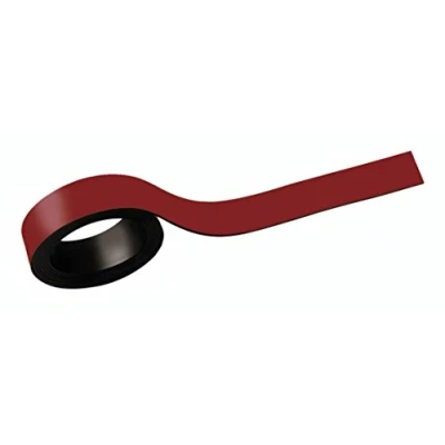 Abbildung von MAUL 65207 25 Magnetstreifen, (B)20 mm x (L)1.000 mm, rot