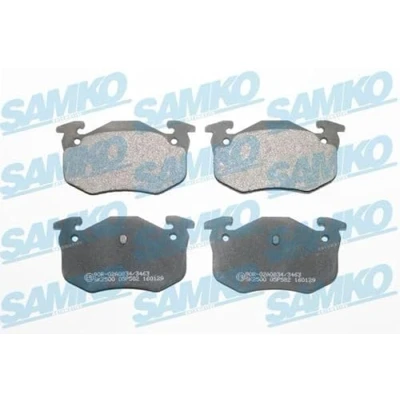 Abbildung von SAMKO 5SP582 Bremsbelagsatz RENAULT: CLIO 2, MEGANE 1, 1