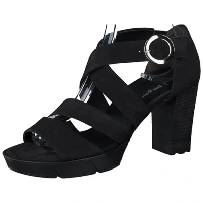 Abbildung von Paul Green Riemensandalette, Damen, Größe: 38.5, Schwarz Schuhe