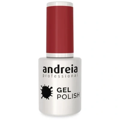 Abbildung von Andreia Professional Semi Permanenter Nagelgel Lack für UV/LED Lampe Intensiver Glanz und 4 Wochen haltbare French Manicure Lackierung Farbe 236 Rosa Rottöne 10.5 ml