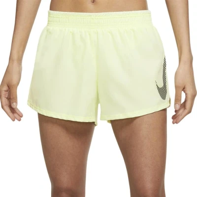 Abbildung von Nike DD6015 W NK DF ICNCLSH 10K SHORT Shorts women&#039;s lime Ice/black L