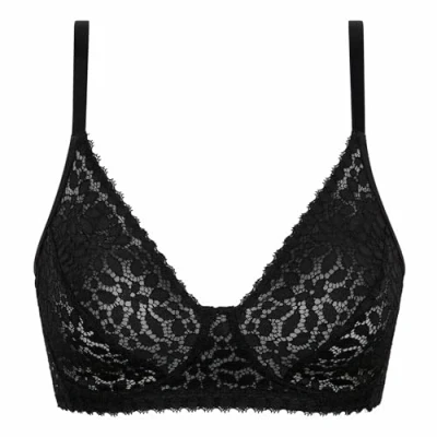 Abbildung von Dim ohne Bügel Spitzen BH Daily Dentelle für jeden Tag Damen x1, Schwarz, 70C