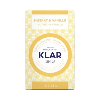 Abbildung von Klar Seifen festes Shampoo Muskat&amp;Vanille 100g (für normales Haar), geeignet für Haar, Shampoo, 11044