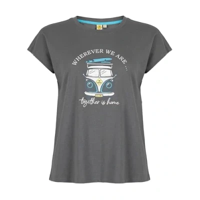 Abbildung von ROADSIGN australia T Shirt Wanderlust (1, 1 tlg., 1) mit stylischem Retro Bus Print &amp; trendiger Oversized Passform