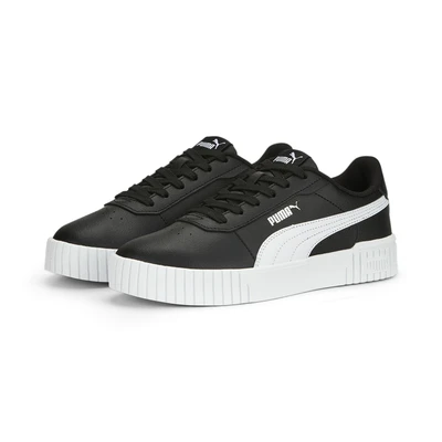 Abbildung von PUMA Carina 2.0 Sneakers Women, Schuhe, Schwarz/Weiß/Silver, 35.5