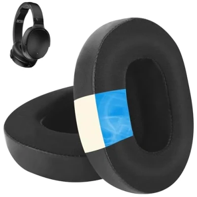 Abbildung von Crusher Evo/Crusher kabellose Ersatz Pads Kühlgel Hesh 3/Hesh ANC Ohrpolster Upgrade Ohrenschützer Teile kompatibel mit Skullcandy ANC/Crusher 360, Evo Kopfhörer
