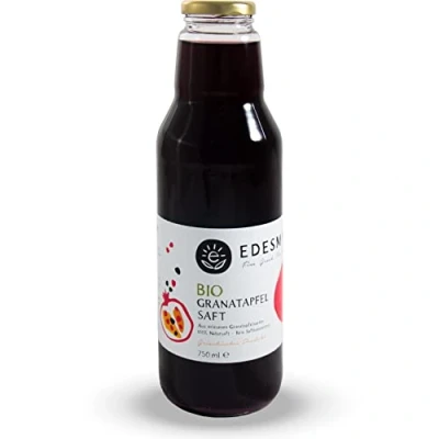 Abbildung von EDESMA BIO Granatapfelsaft Wonderful + Acco 100% Direktsaft 1 Flasche (1 x 750 ml)