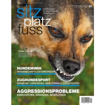 Abbildung von SitzPlatzFuss, Ausgabe 57: Aggressionsprobleme (Sitz Platz Fuß: Das Bookazin für anspruchsvolle Hundefreunde)