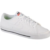 Abbildung von Nike Sportswear Court Legacy Sneaker low, Damen, Größe: 40.5, Weiß Kunststoff