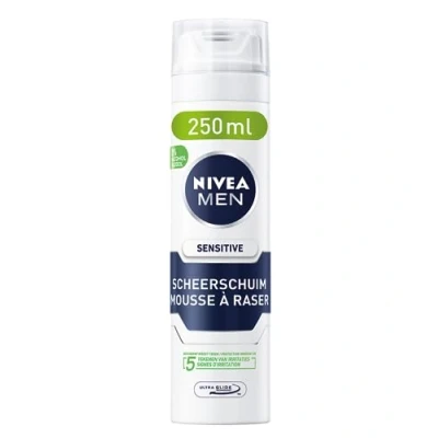 Abbildung von Nivea Men Sensitive Rasierschaum 12x250 ml