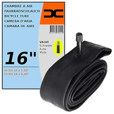 Abbildung von Fahrrad Schlauch 16 x 1,50 2,00 Zoll (40/54 305) VENTILART Auto Schrader 35MM