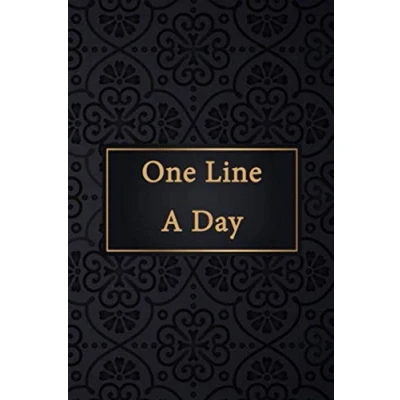 Abbildung von One Line A Day Journal: Five Year Memory Book, Diary, Journals. Dated 365 Days and Lined Book