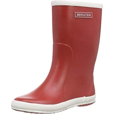 Abbildung von Bergstein Rainboot Unisex Gummistiefel für Kinder, Größe: 23, Red Schuhe