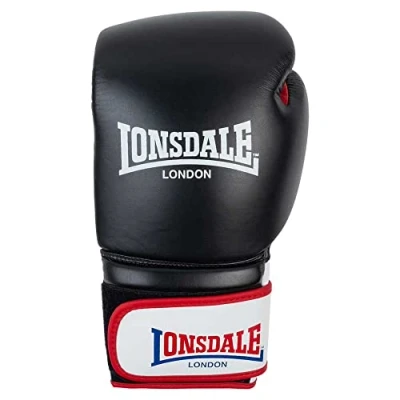 Abbildung von Lonsdale Unisex Adult WINSTONE Equipment, Black/White/Red, 12 oz