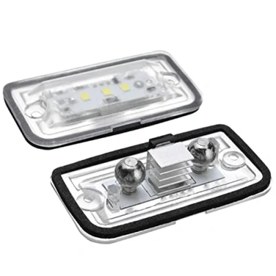 Abbildung von NP 2x Auto LED Kennzeichenbeleuchtung Lampe für M erc edes B enz C W203 CLK W209 A209 C209 SL R230 Zubehör