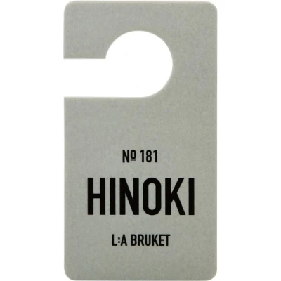 Abbildung von L:A Bruket No. 181 Fragrance Tag Hinoki