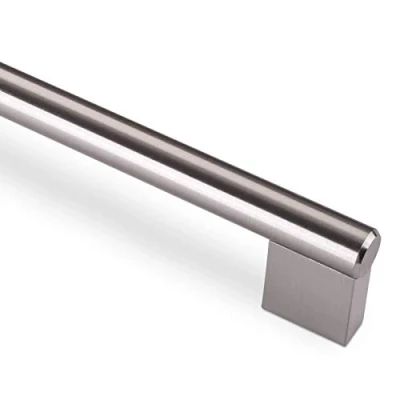 Abbildung von SO TECH® Möbelgriff Stangengriff G4 Edelstahloptik Ø 14 mm BA 192 1194 mm, Griff Schrankgriff Schubladengriff incl. Schrauben