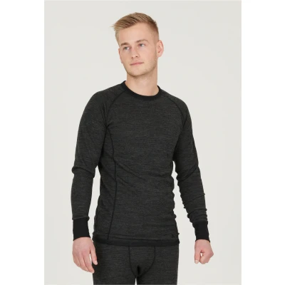 Abbildung von Whistler Bradley M Unterhemd/shirt, Herren, Größe: 4XL, Dark grey melange