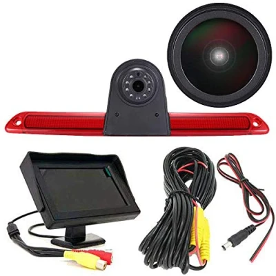 Abbildung von 「18mm Linse Top Qualität Rückfahrkamera + 4.3 Zoll TFT LCD Bildschirm Auto Monitor」Bremsleuchte Dach für Van Dachkamera Mercedes Benz Sprinter W906/ VW Crafter Caravelle 2007 2015