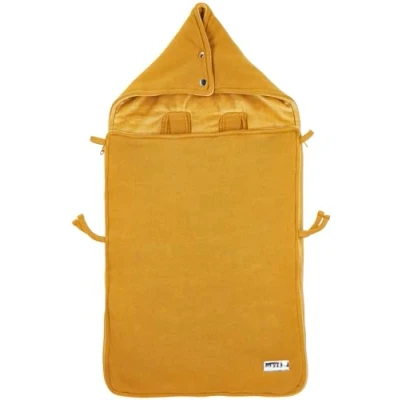 Abbildung von Meyco Baby Fußsack Knit Basic Honey Gold 40x82cm Einzelpackung
