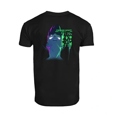 Abbildung von Cyberpunk: Edgerunners T Shirt &quot;Neon David&quot; Black Size M