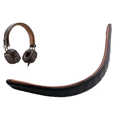 Abbildung von V MOTA Ohrpolster kompatibel mit Marshall Major III 3 / IV 4 On Ear Kopfhörern, Ersatz Ohrenschützer, Reparaturteile (Kopfpolster, Braun, 1 Stück)