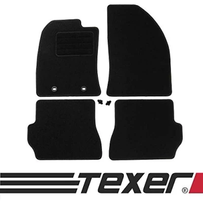 Abbildung von CARMAT TEXER Textil Fußmatten Passend für Ford Fiesta V JH JD Bj. 2002 2004 Basic