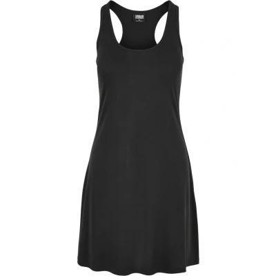 Abbildung von Urban Classics Racer Etuikleid, Damen, Größe: XS, Schwarz