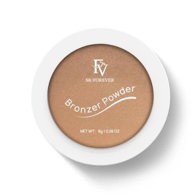 Abbildung von FV Natural Bronzer Puder, Langanhaltend &amp; Wasserfest, Glow Bronzing Powder, Sonnengeküsste Bräune, Talc Free (03 Deep Bronzer, 8g)