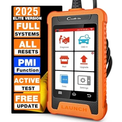Abbildung von LAUNCH Creader Elite OBD2 Diagnosegerät für Ford/Lincoln/Mercury/Mazda die gleiche Funktion X431 diagnosegerät, 50+ Reset,aktiver Test,ECU Codierung,Batterie Registrierung,kostenlose Updates