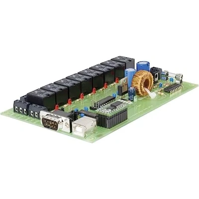 Abbildung von Conrad Components 197720 Relaiskarte Gebäudemodul 12 V/DC, 24 V/DC