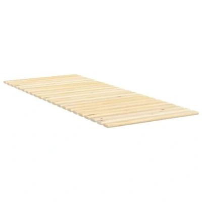 Abbildung von vidaXL Lattenrost, Rollrost mit Latten Design, Bettrost für Matratze Schlafzimmer, Lattenrahmen, Modern, 80x200cm Massivholz Kiefer