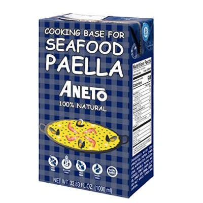 Abbildung von Aneto Caldo Para Paella Brühe Für Mit Fisch Und Meeresfrüchte, 1er Pack (1 x 1 l)