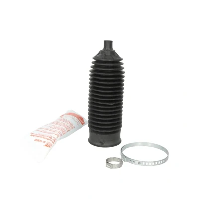 Abbildung von FEBI BILSTEIN 40059 Faltenbalgsatz, Lenkung Thermoplast Vorderachse links, rechts mit Fett Schellen BMW: 5 Touring, Limousine, 7
