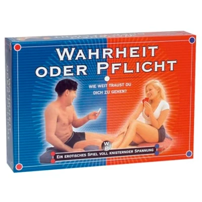 Abbildung von Kartenspiel „Wahrheit oder Pflicht“ für die erotische Partyrunde zu zweit