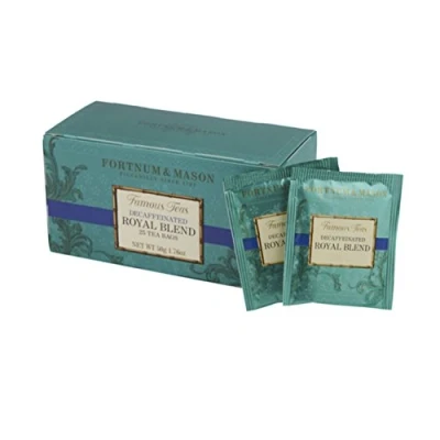 Abbildung von Fortnum &amp; Mason British Tea, Royal Blend entkoffeiniert, 25 Teebeutel (1 Packung)