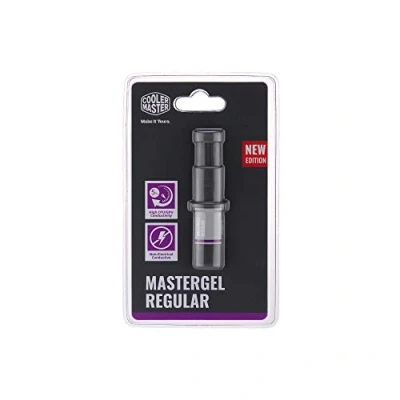 Abbildung von Cooler Master MasterGel Regular, Hochleistungs Wärmeleitpaste, 5 W/mK Wärmeleitpaste für CPU und GPU Kühler, Flachdüsen Applikator einfache Anwendung