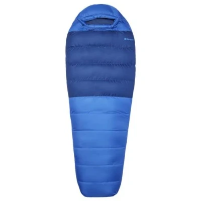 Abbildung von Marmot Lost Coast 15, Mumienschlafsack für Erwachsene, Entendaunen mit über 600er Bauschkraft, leicht und warm, zu packen, 183 cm, geeignet bis 31 C