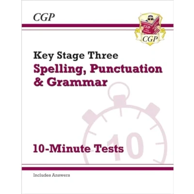 Abbildung von KS3 Spelling, Punctuation and Grammar 10 Minute Tests (includes answers) (CGP Tests)