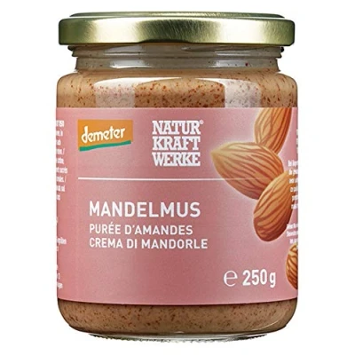Abbildung von Mandelmus Demeter Roh, 250 g