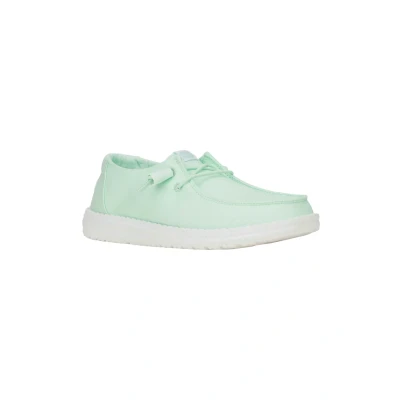 Abbildung von HEYDUDE Halbschuhe Damen Wendy Strech Canvas Aqua 37