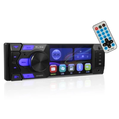 Abbildung von BLOW AVH 8990 78 336# Autoradio 1 DIN LCD 12 MP3 mit Fernbedienung, Montagewerkzeug