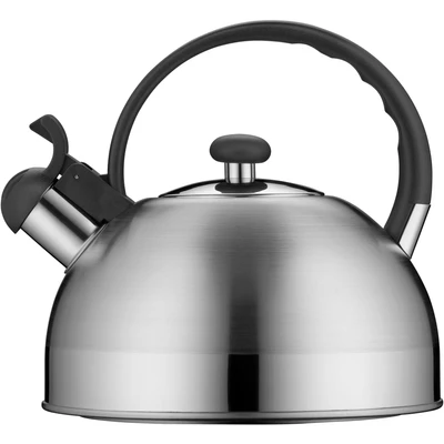 Abbildung von WMF Wasserkessel, Cromargan® Edelstahl rostfrei 18/10 (1 tlg., 1x Flötenkessel 1,5 l (Höhe 20 cm, Boden Ø 20,5 cm)