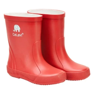 Abbildung von CELAVI Basic Wellies Solid Gummistiefel, Red, 25 EU