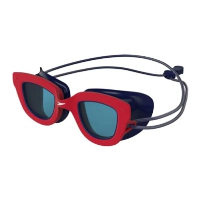 Abbildung von Speedo Unisex Kinder Sunny G Seasiders Schwimmbrille, Rot/Kobalt, One Size