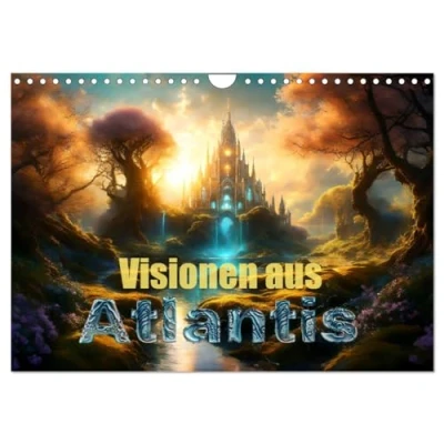 Abbildung von Visionen aus Atlantis (Wandkalender 2025 DIN A4 quer), CALVENDO Monatskalender