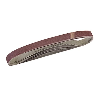 Abbildung von Silverline 636004 Schleifbänder, 13 x 457 mm, 5er Pckg. 120er Körnung